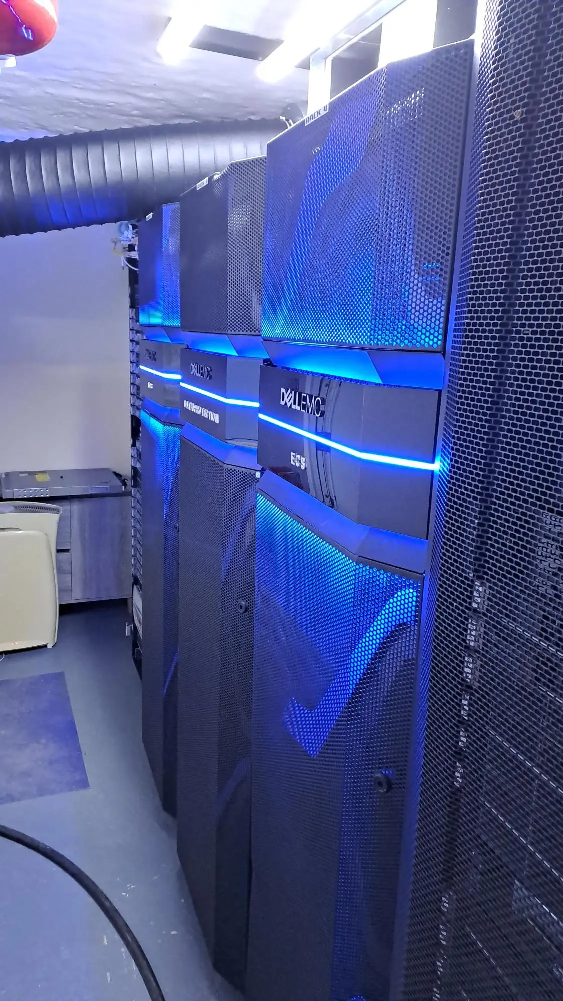 One of the servers that was seized by police (City of London Police)