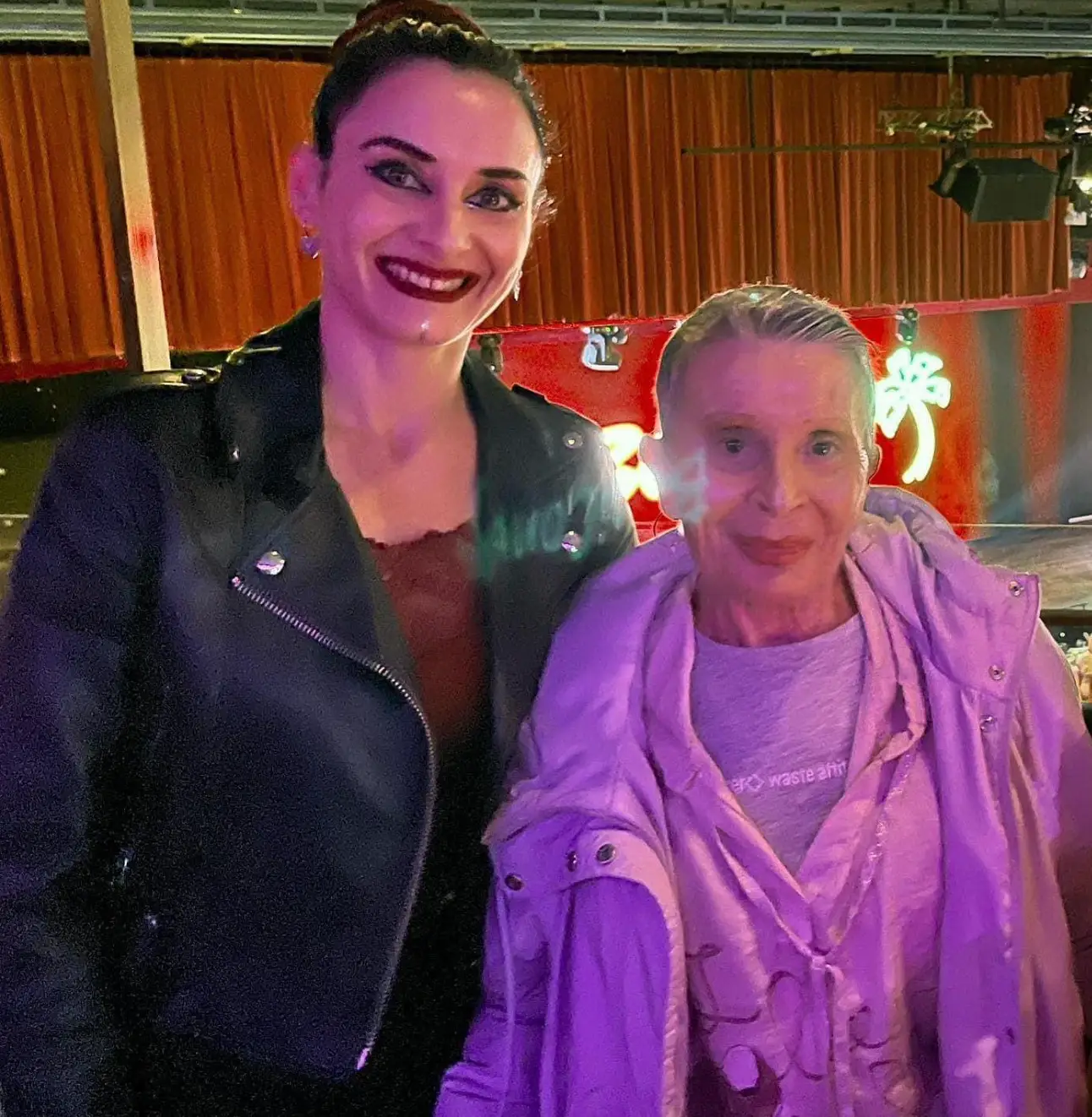 Sticky Vicky and her daughter.