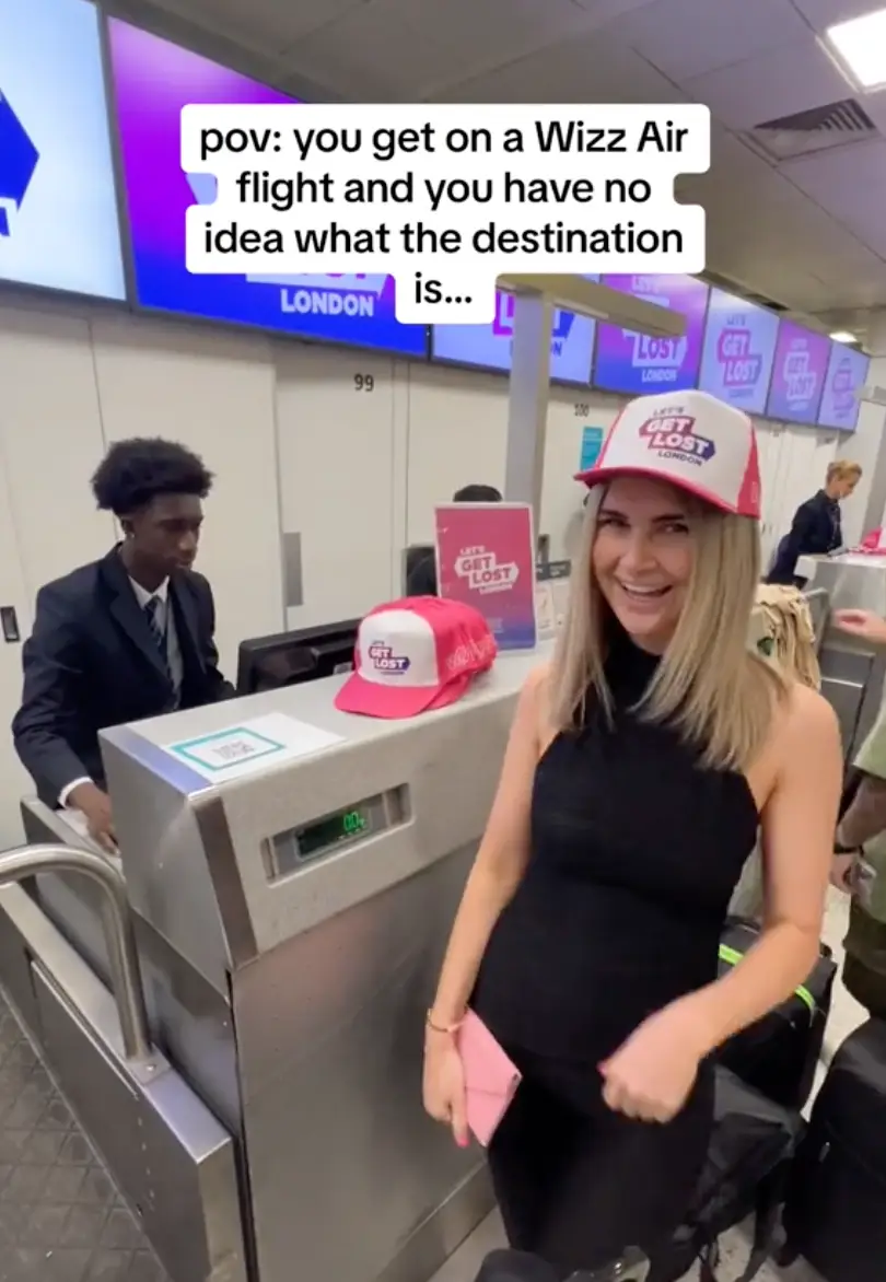 A TikToker has responded to the main concern people had about the Wizz Air holiday.