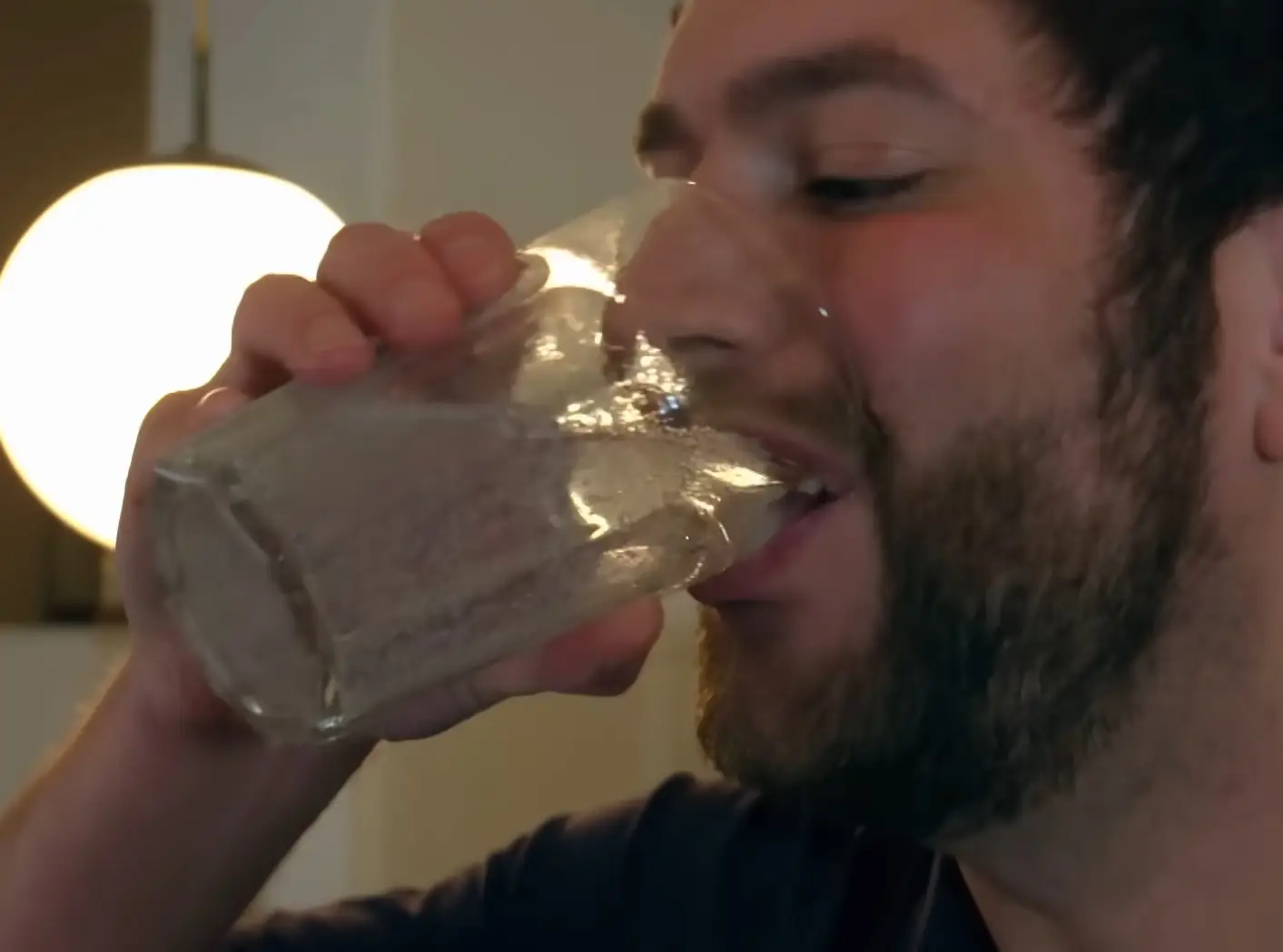 Everyone needs water to live, Marc really needs it.