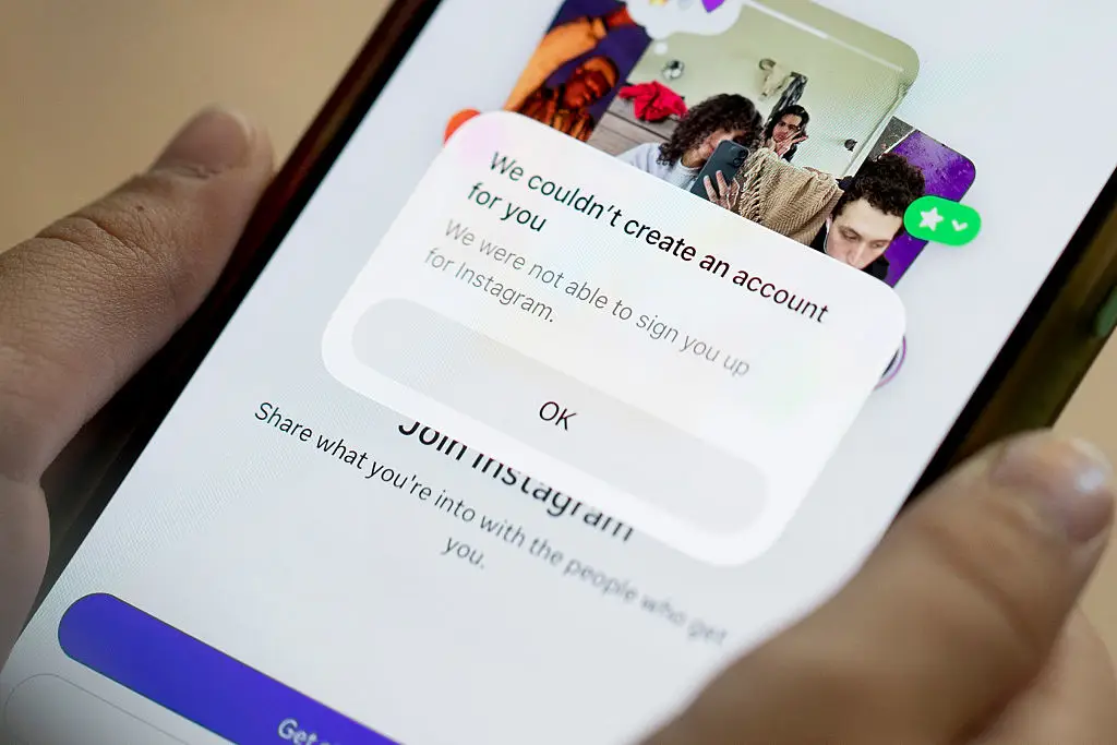 Australia has banned children from 10 of the biggest social media sites on the internet, and UK politicians will look at how their model is working (Brent Lewin/Bloomberg via Getty Images)