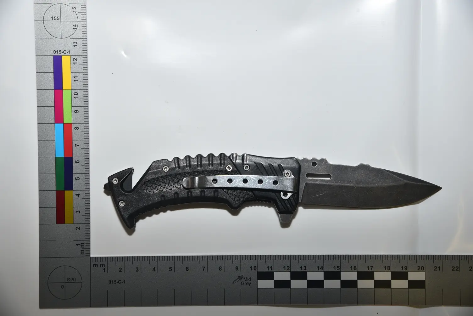 Armed National Crime Agency (NCA) officers - otherwise known as the 'British FBI' - took on a gang of men in their BMWs and recovered a handgun, ammunition, knives and a sledgehammer in the process.