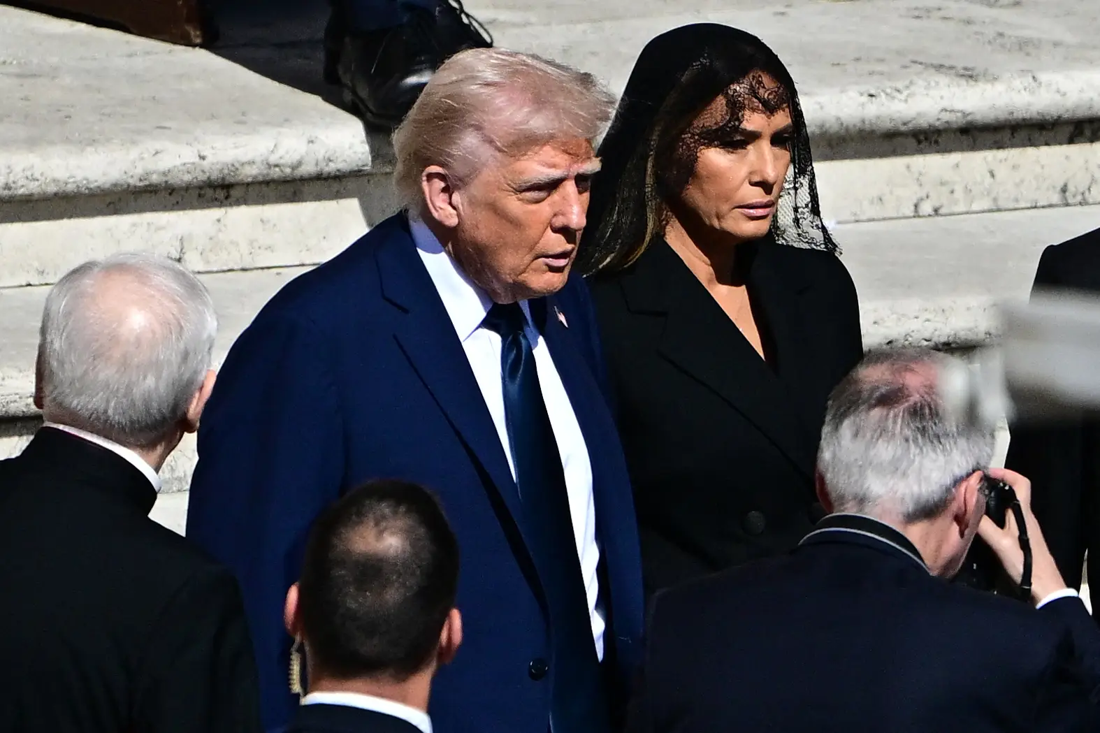 The President has been slammed for his choice of clothing (TIZIANA FABI/AFP via Getty Images)