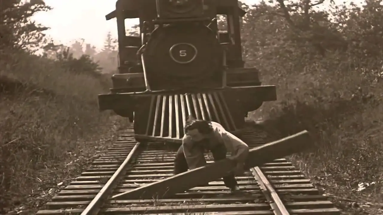 Buster Keaton knew his way around an incredible stunt.