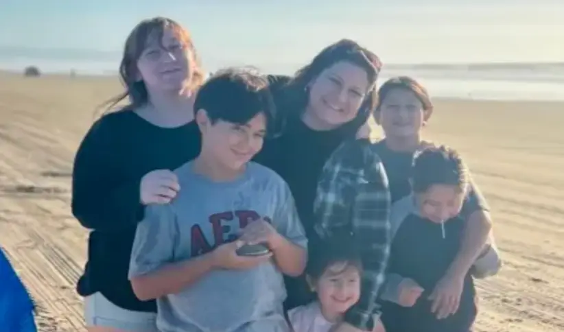 Charlotte and her kids had no idea they were breaching regulations. (ABC7)