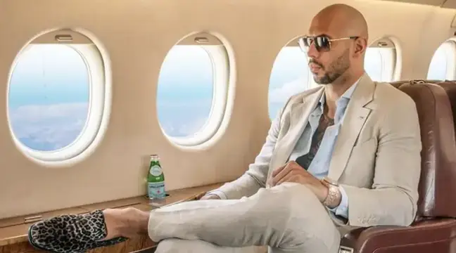 Andrew Tate will be held in a detention centre for 30 days.