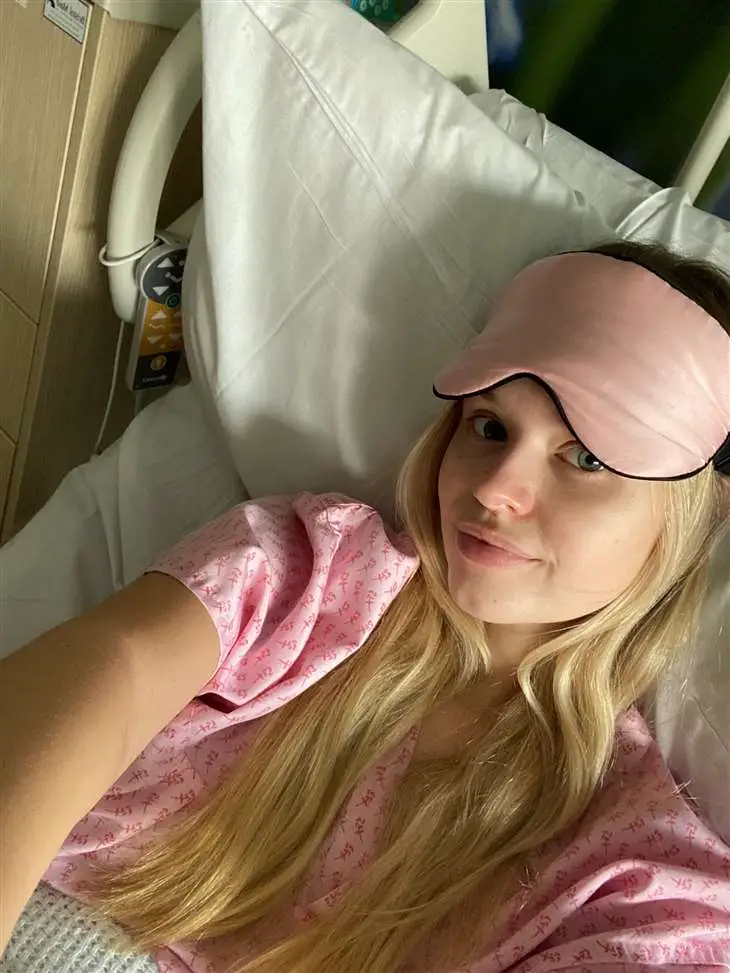 Megan in recovery (Cover Images)