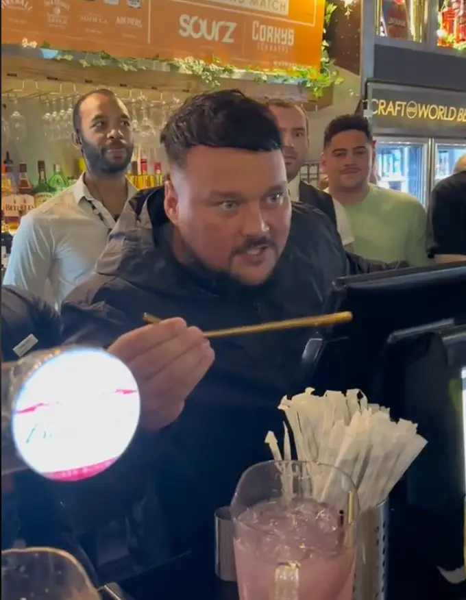 DJ Charlie Sloth presented the prize.