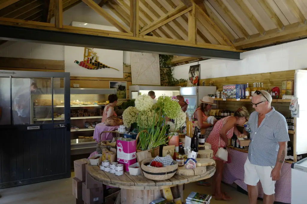 Inside the farm shop (James D. Morgan / Getty Images)