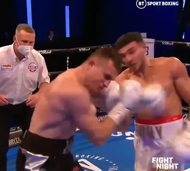 Genadij Krajevskij fought Tommy Fury in 2020 (TNT)