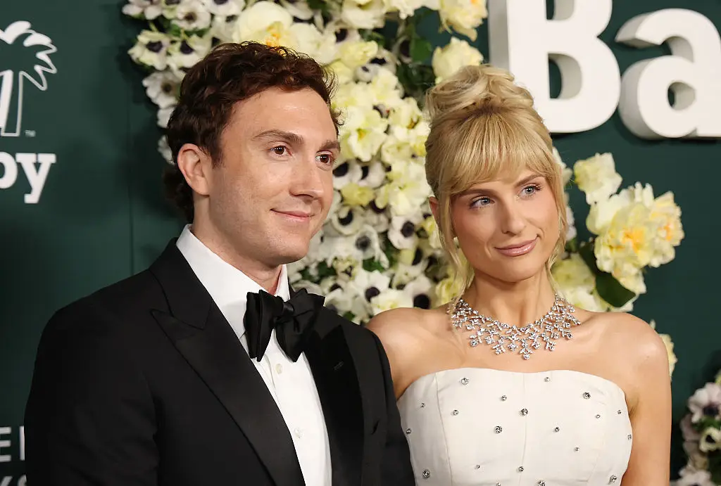 Daryl Sabara and Meghan Trainor have welcomed their third child and praised the surrogate (MICHAEL TRAN/AFP via Getty Images)