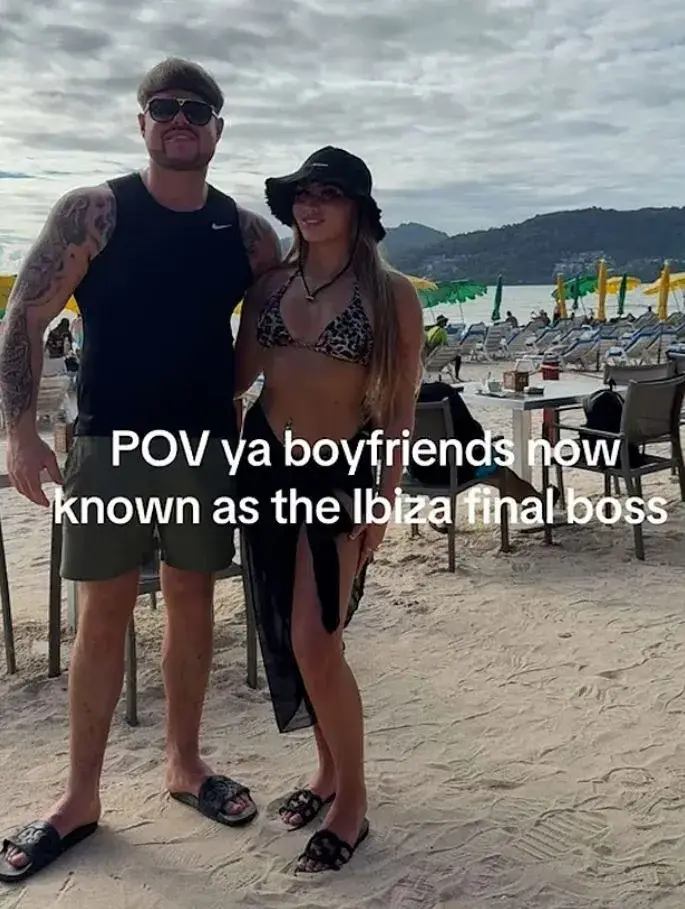 Alisha Cook has said she is the Ibiza Final Boss's girlfriend (TikTok/@alishaacookk)