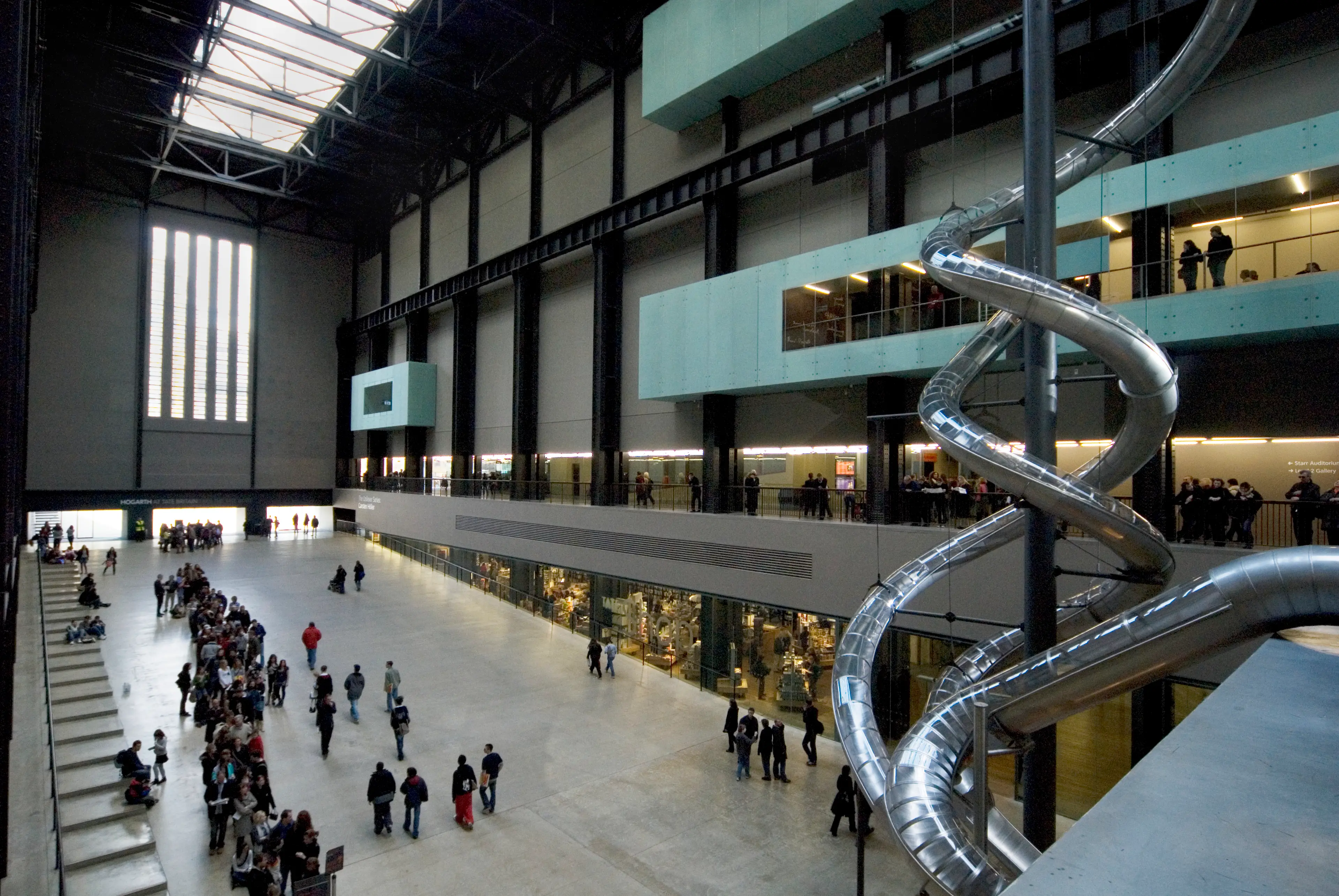 The six-year-old boy was dropped 100ft from a balcony in the Tate Modern by Jonty Bravery (Getty/John Harper)