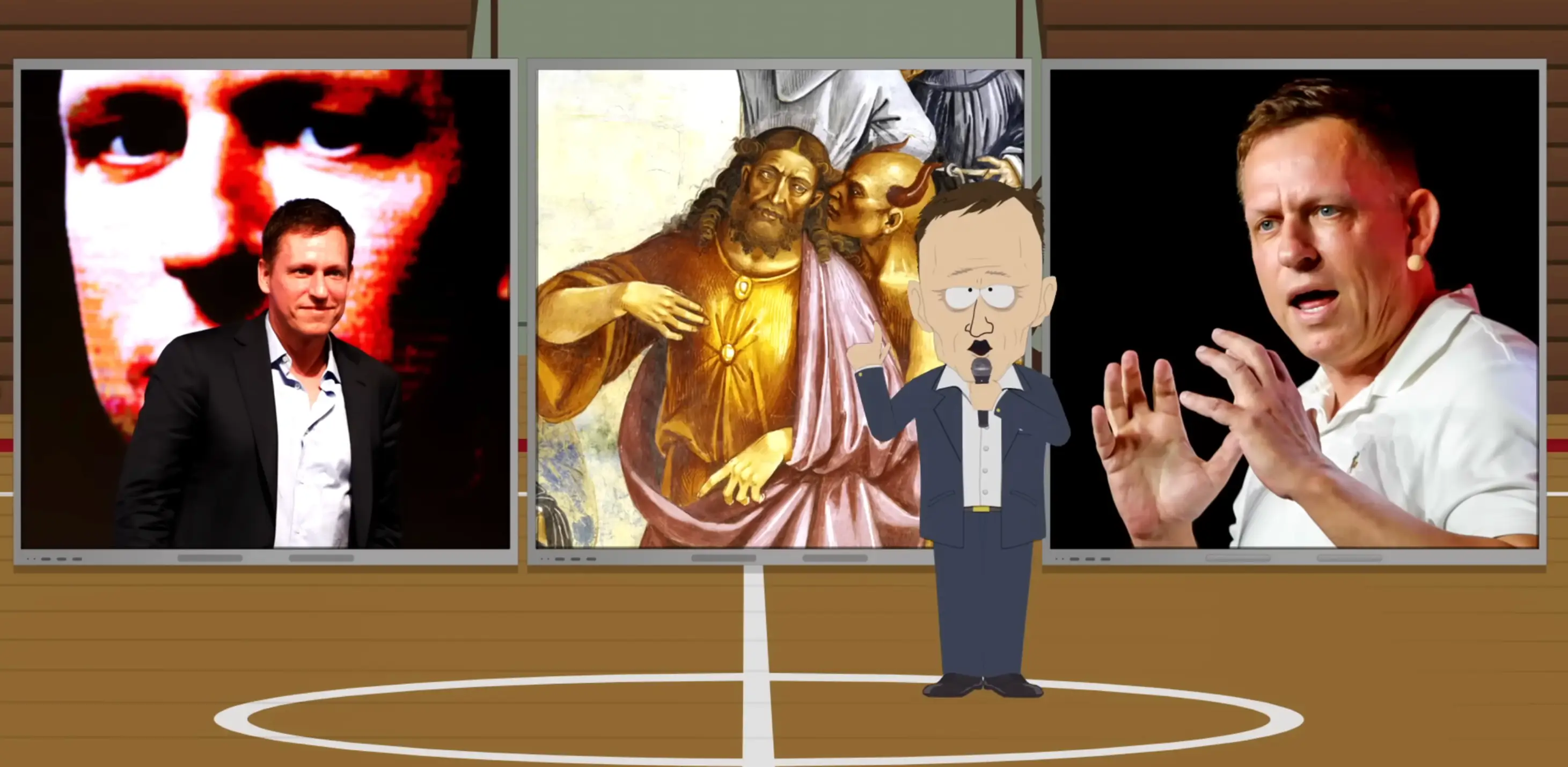 Peter Thiel is another major focus for South Park this episode (Comedy Central)