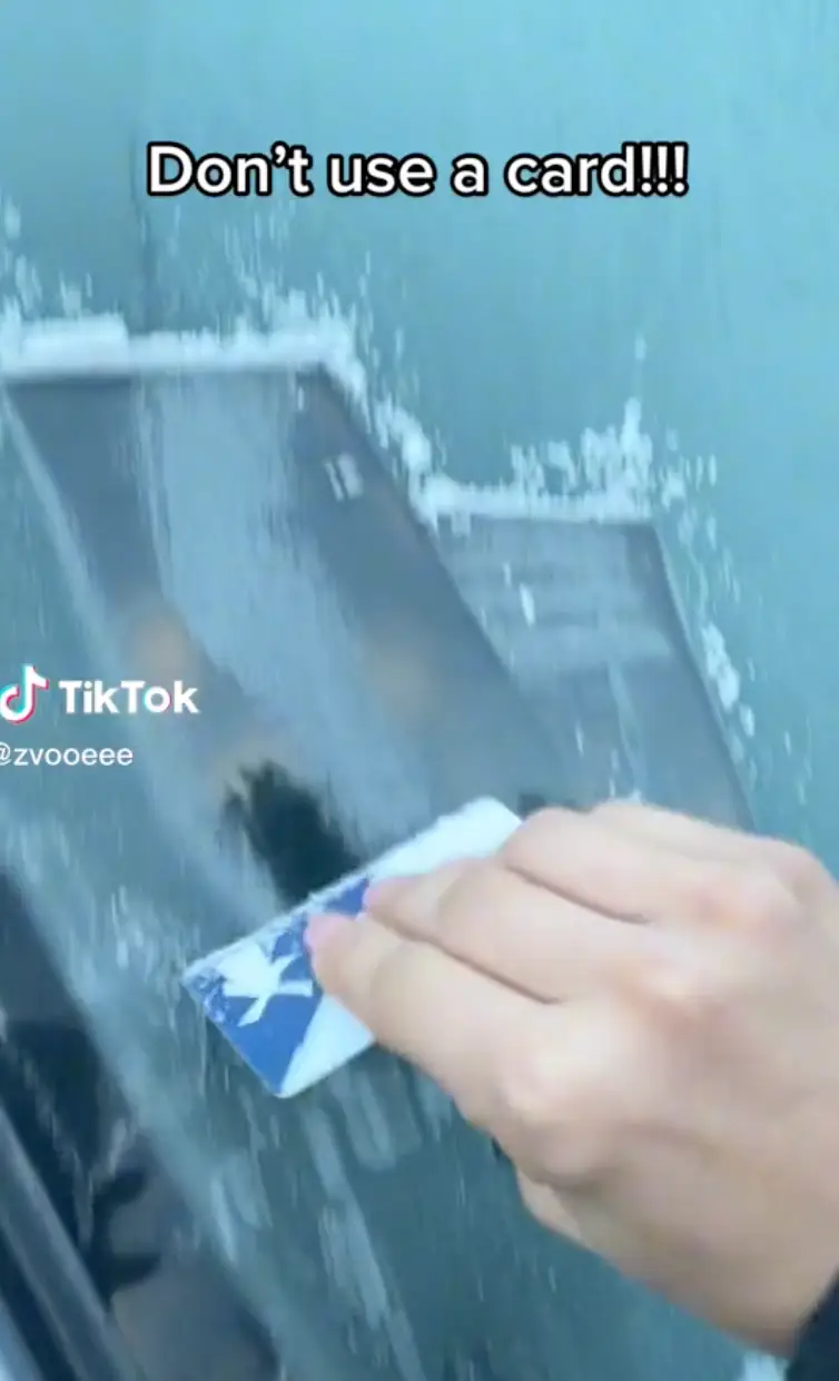 The cheap hack defrosts windscreens in no time.