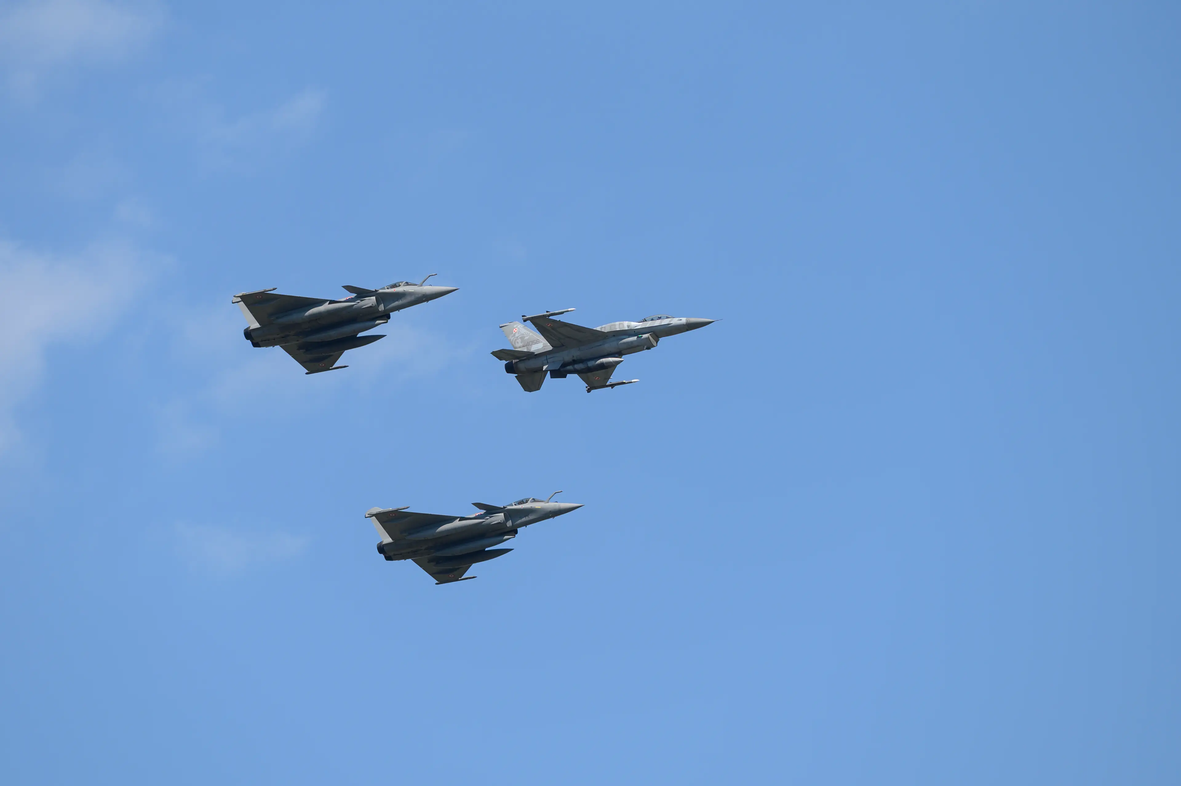 Polish and NATO fighter jets were scrambled to shoot down the Russian drones (Aleksander Kalka/NurPhoto via Getty Images)