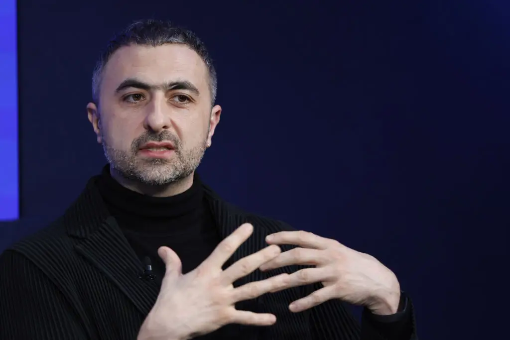 Microsoft’s CEO of AI Mustafa Suleyman says 'white-collar' jobs will be fully automated in the next 12 to 18 months (Stefan Wermuth/Bloomberg via Getty Images)