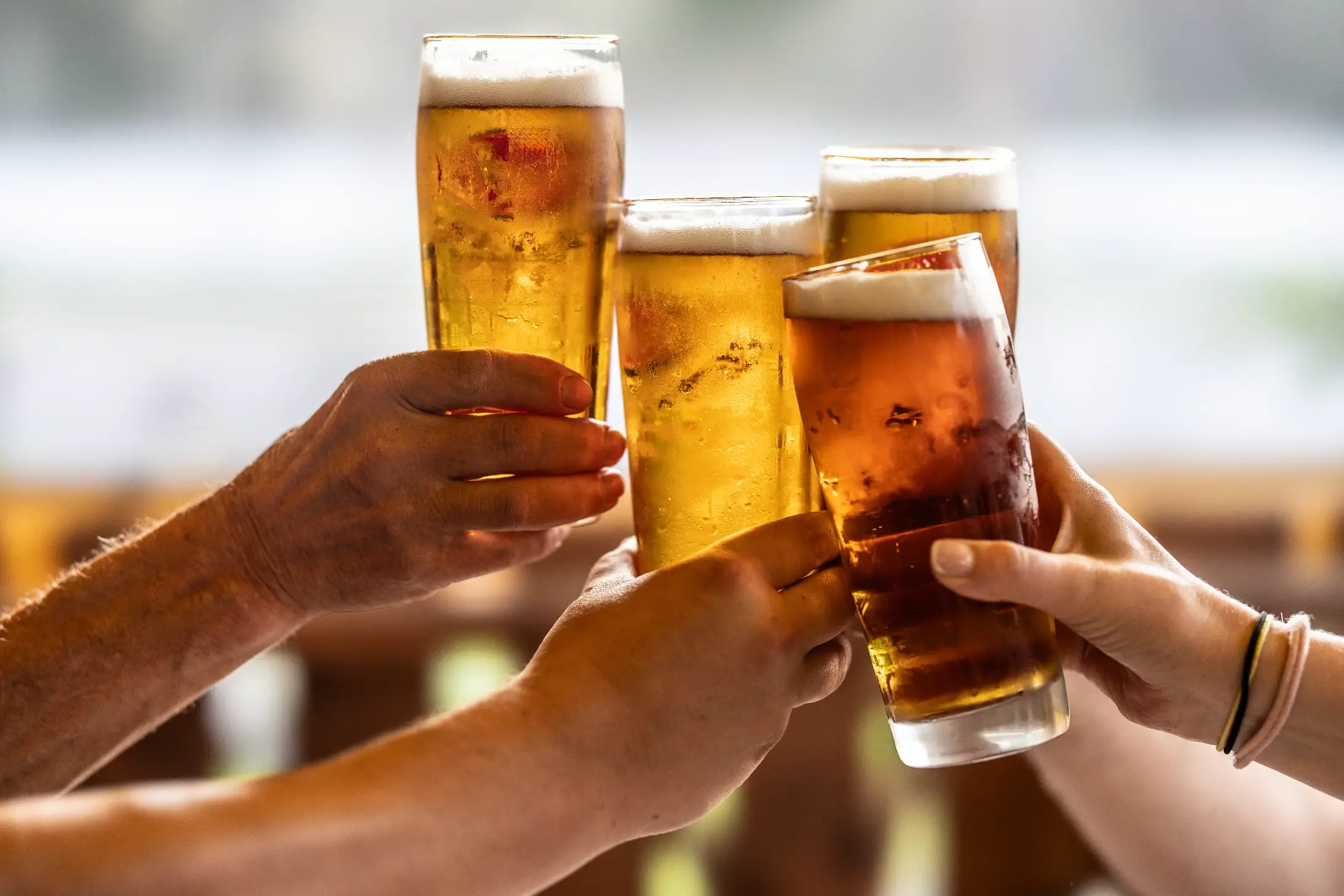 Apparently drinking 12 pints and stopping at 2am won't make for a enjoyable Christmas morning (Getty Stock)