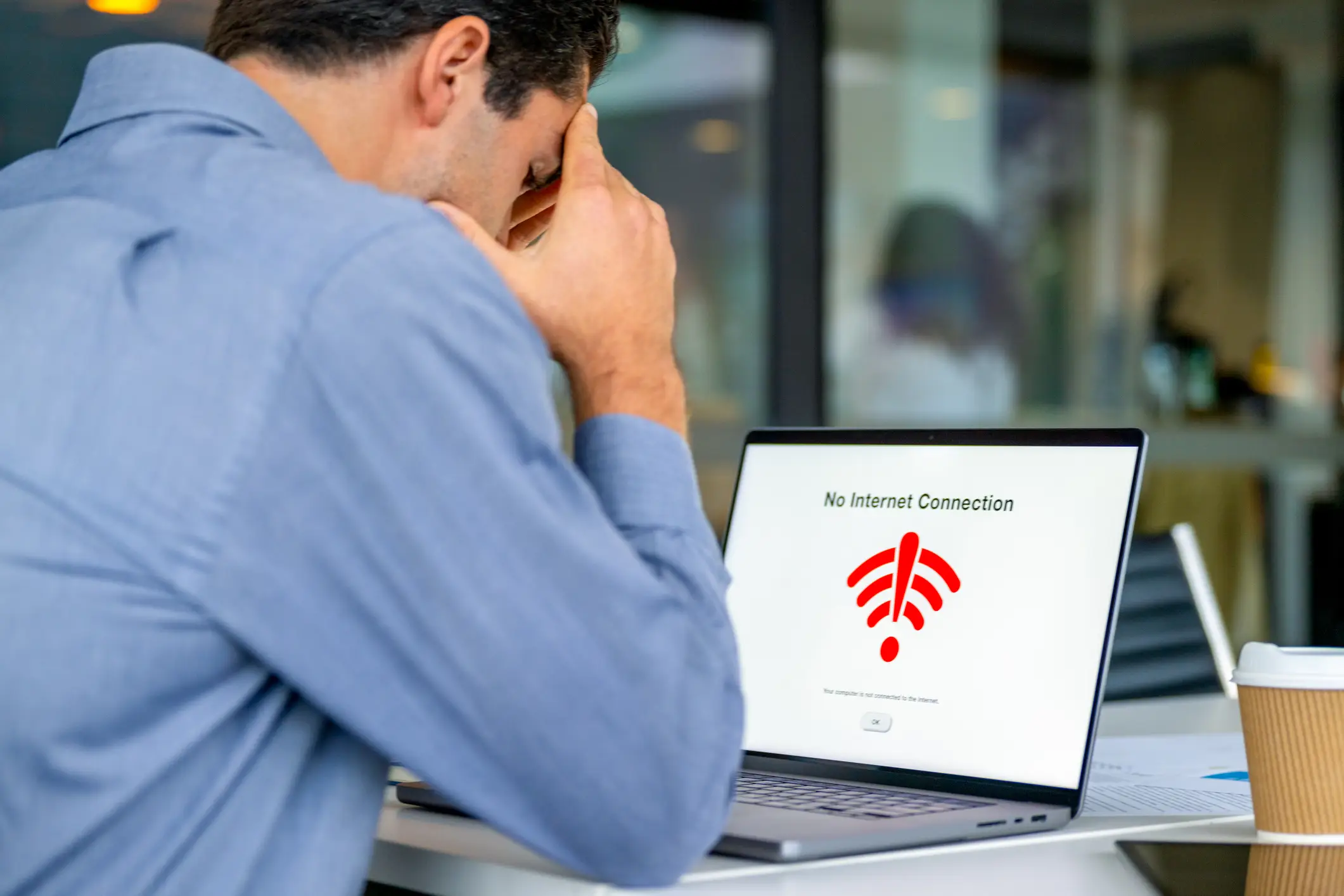 Having no internet is actually a big deal (Getty Stock)