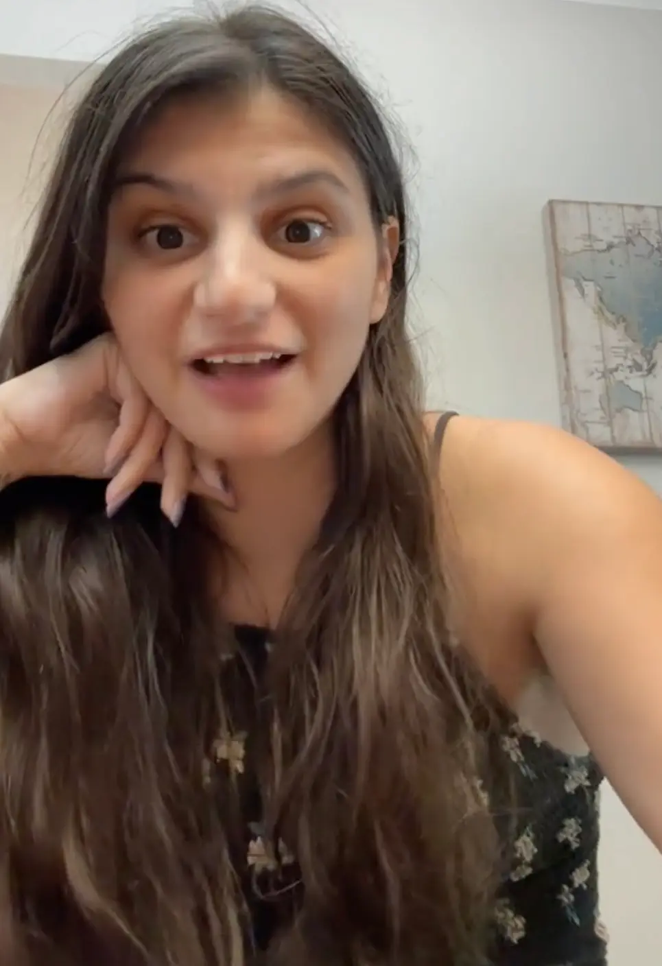 She was just 16 years old at the time of the harrowing incident (TikTok/@lexiweinbaum)