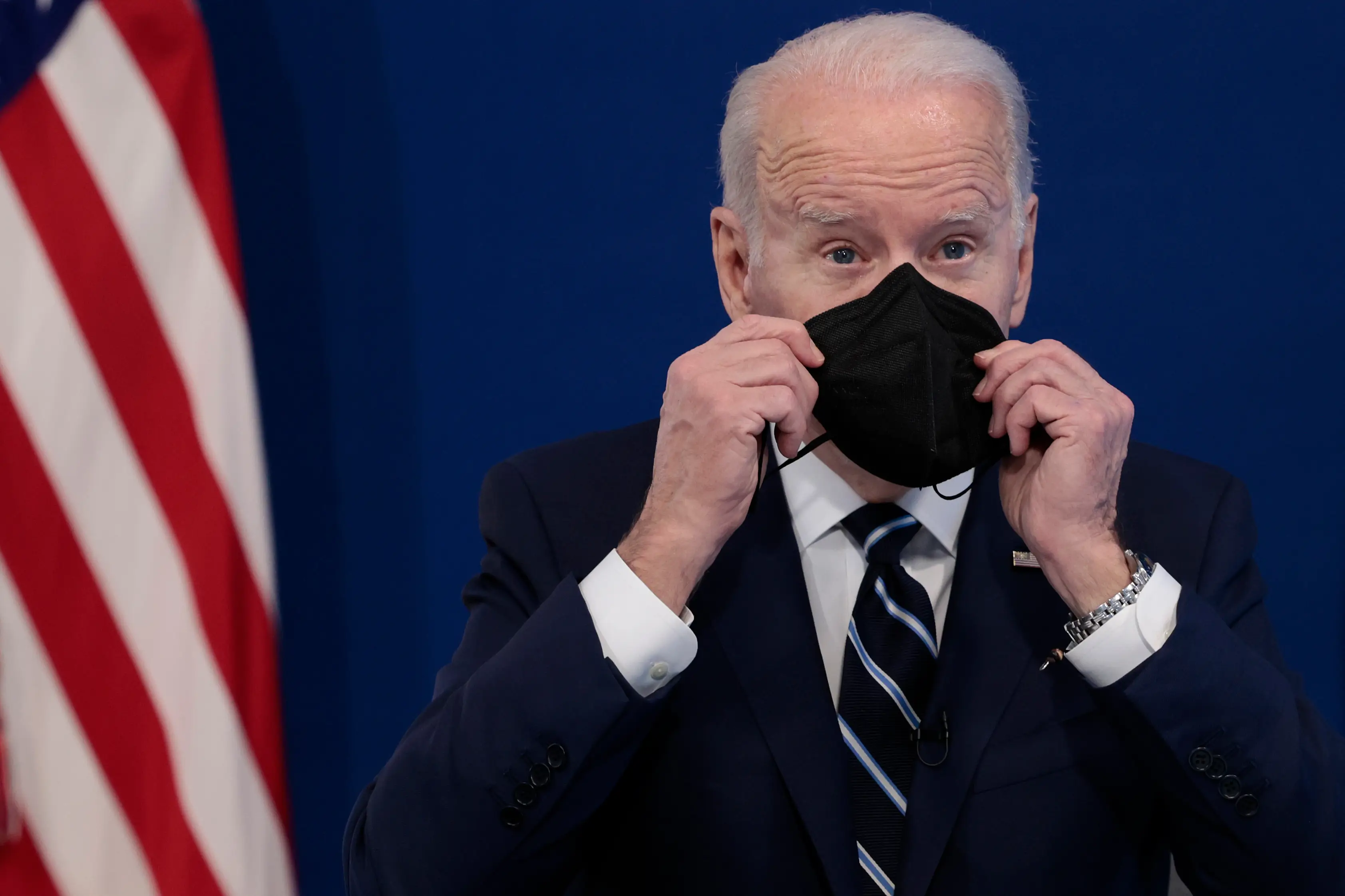China said Joe Biden's handling of the pandemic was the 'worst of all countries' (Anna Moneymaker/Getty Images)