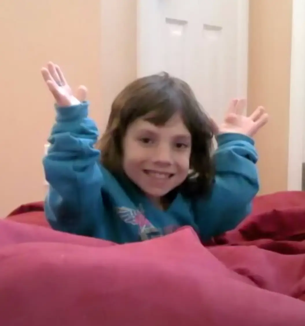 Her adoptive family left her in an Indiana apartment and then moved to Canada. (YouTube/Inside Edition)