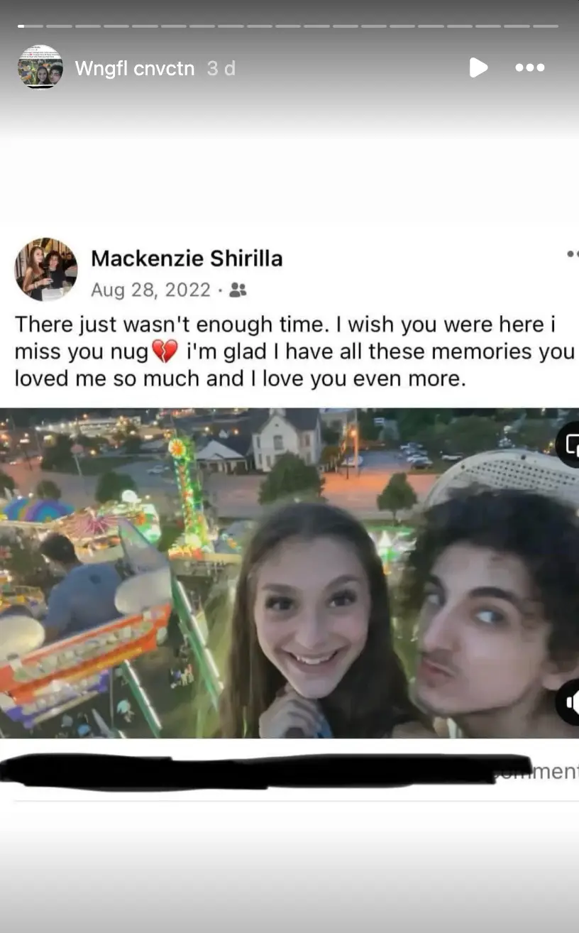 Mackenzie Shirilla's Instagram created a new highlight centred around supposed proof she was 'wrongfully convicted' (Instagram)