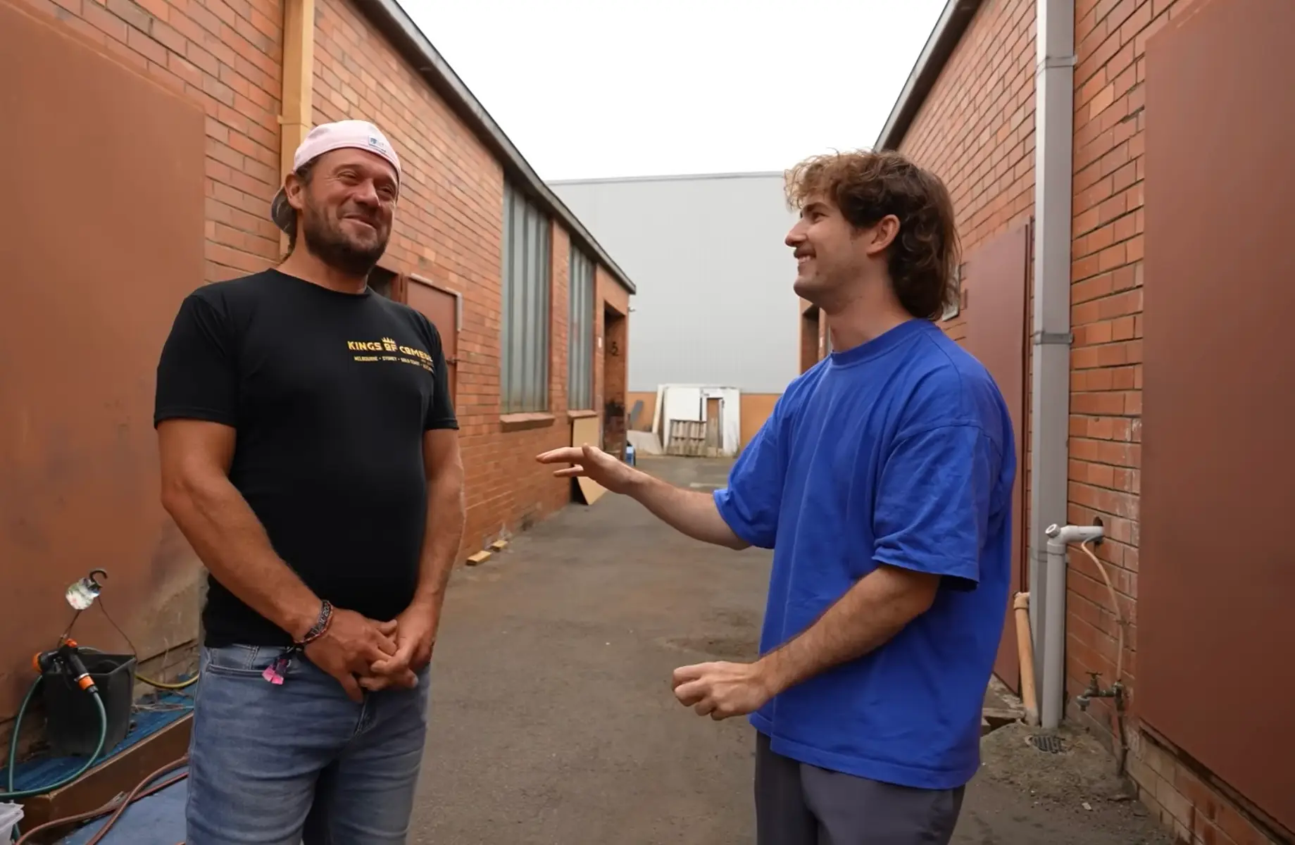 Pranksters and YouTubers Misfit Minds had set the comedian up. (YouTube/Misfit Minds)