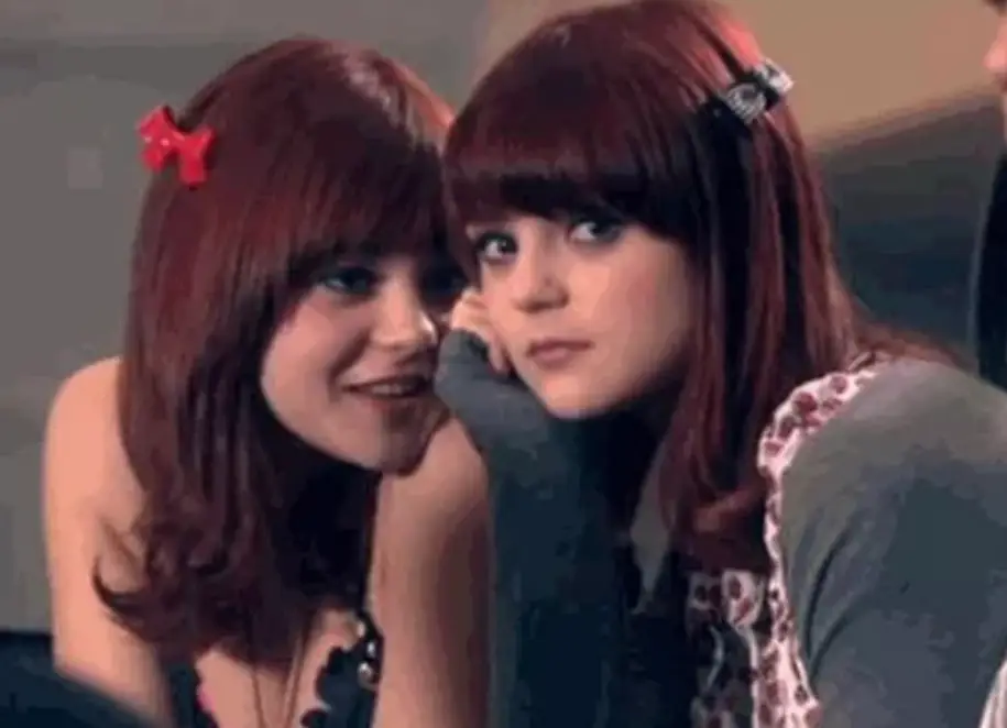 Megan and Kathryn Prescott were just 16 when they were cast in Skins as the Fitch sisters (Channel 4)
