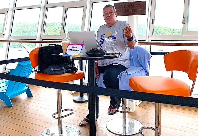 Despite the health issues, he prefers his life off land (All Things Cruise)