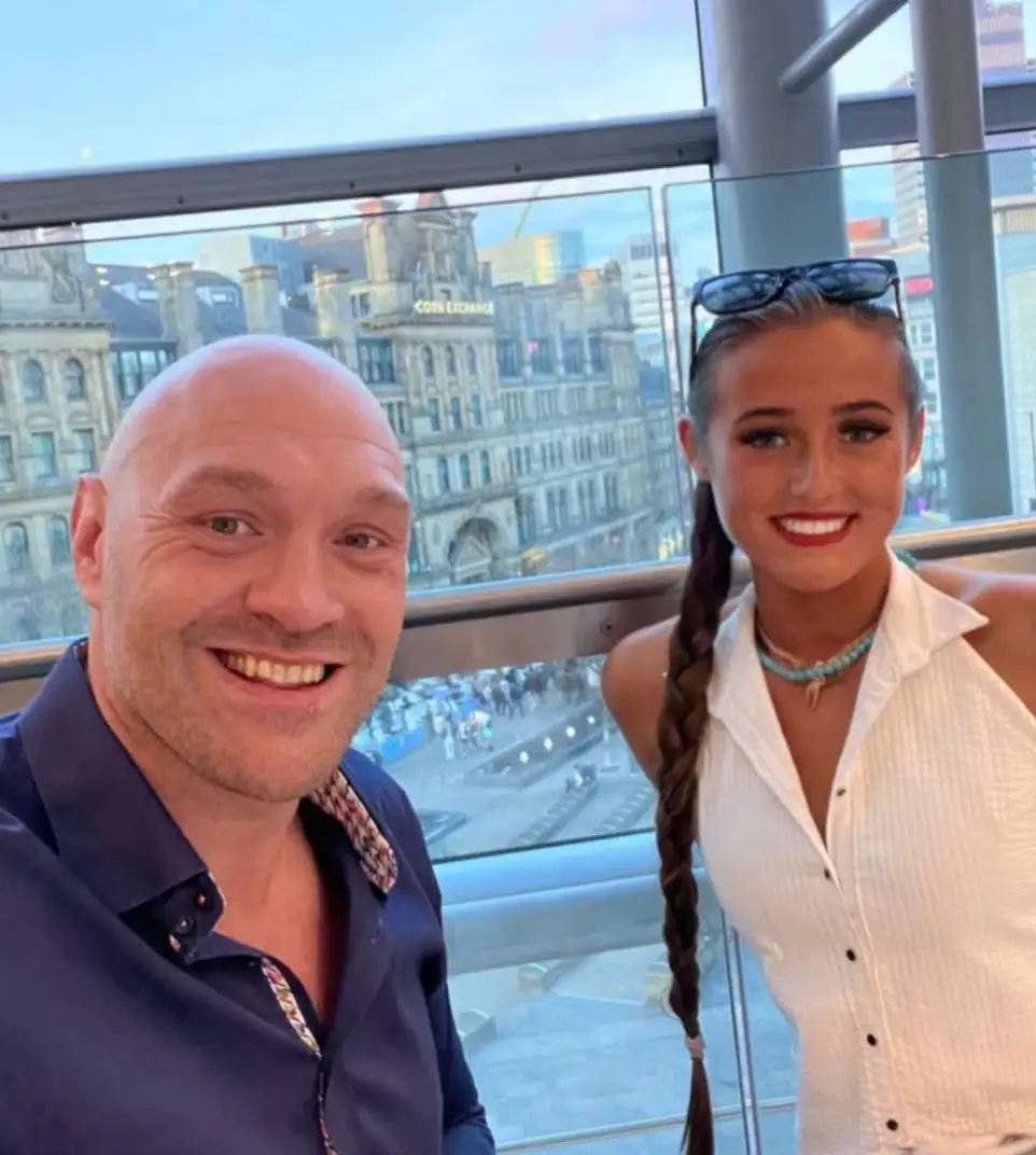 Venezuela is the eldest of Tyson and Paris' seven kids. (Venezuelaprice1/Instagram)
