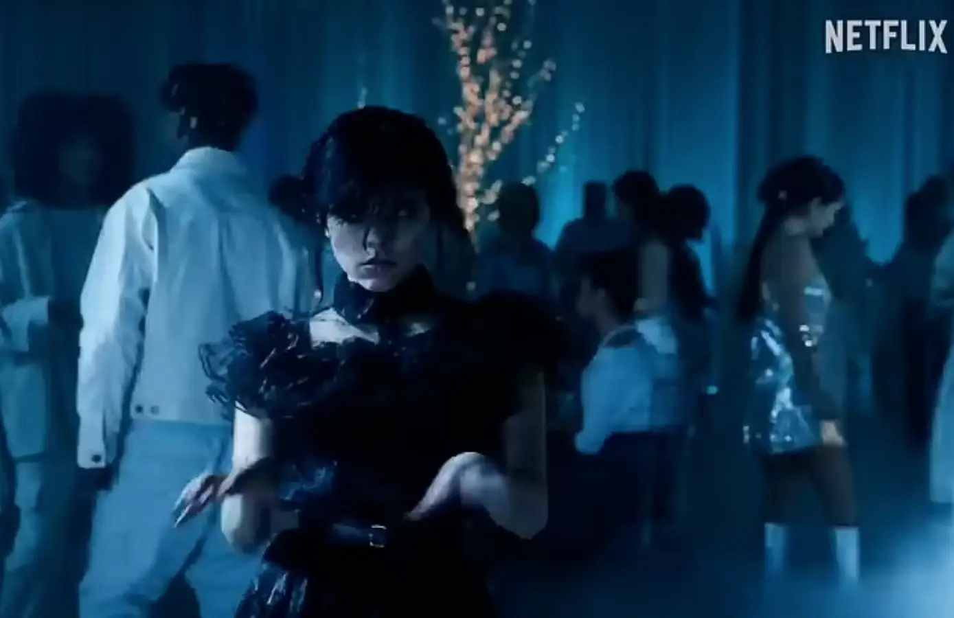 Wednesday's dance has gone viral.