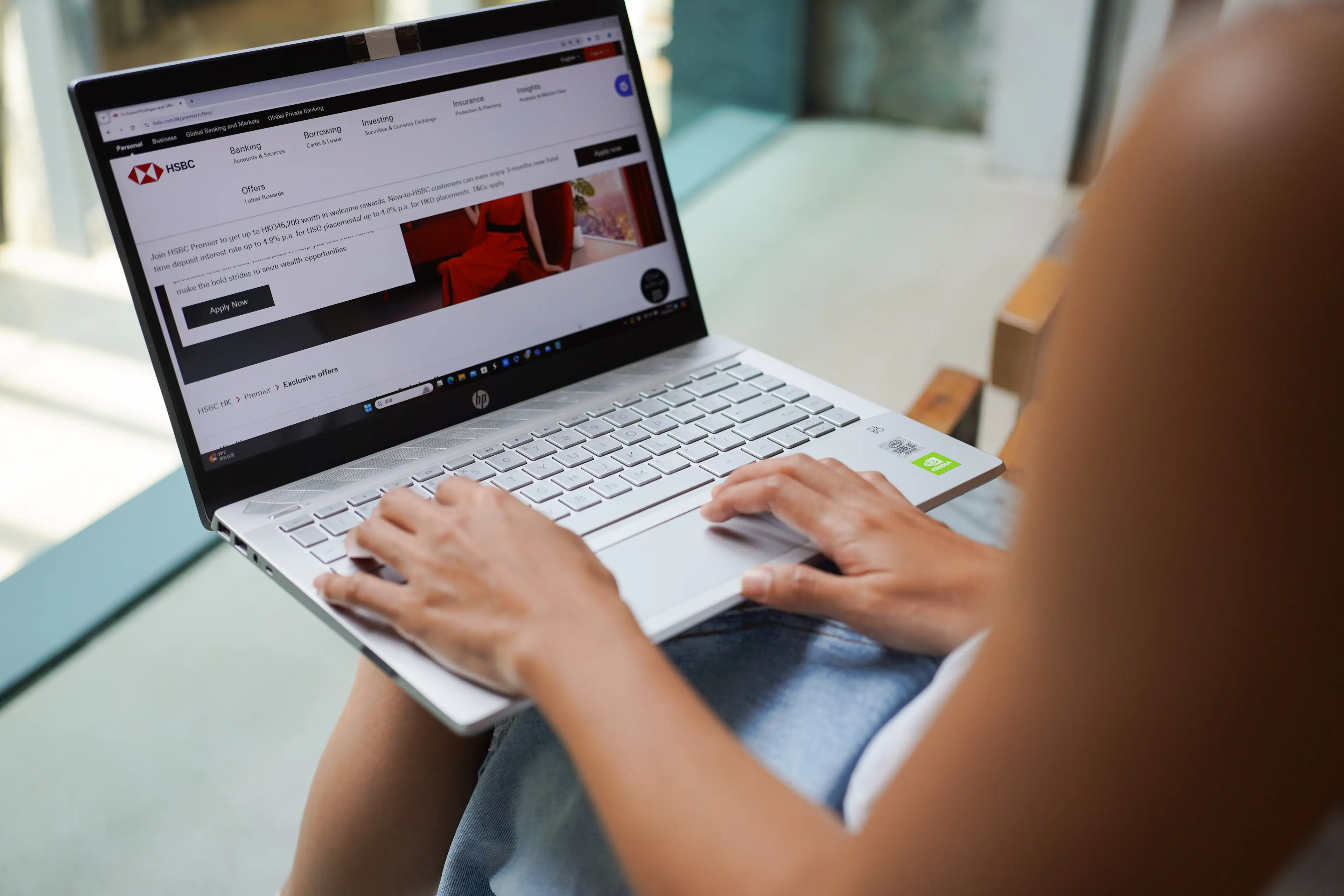 HSBC's online banking and app faced an unexpected outage (Serene Lee/SOPA Images/LightRocket via Getty Images)