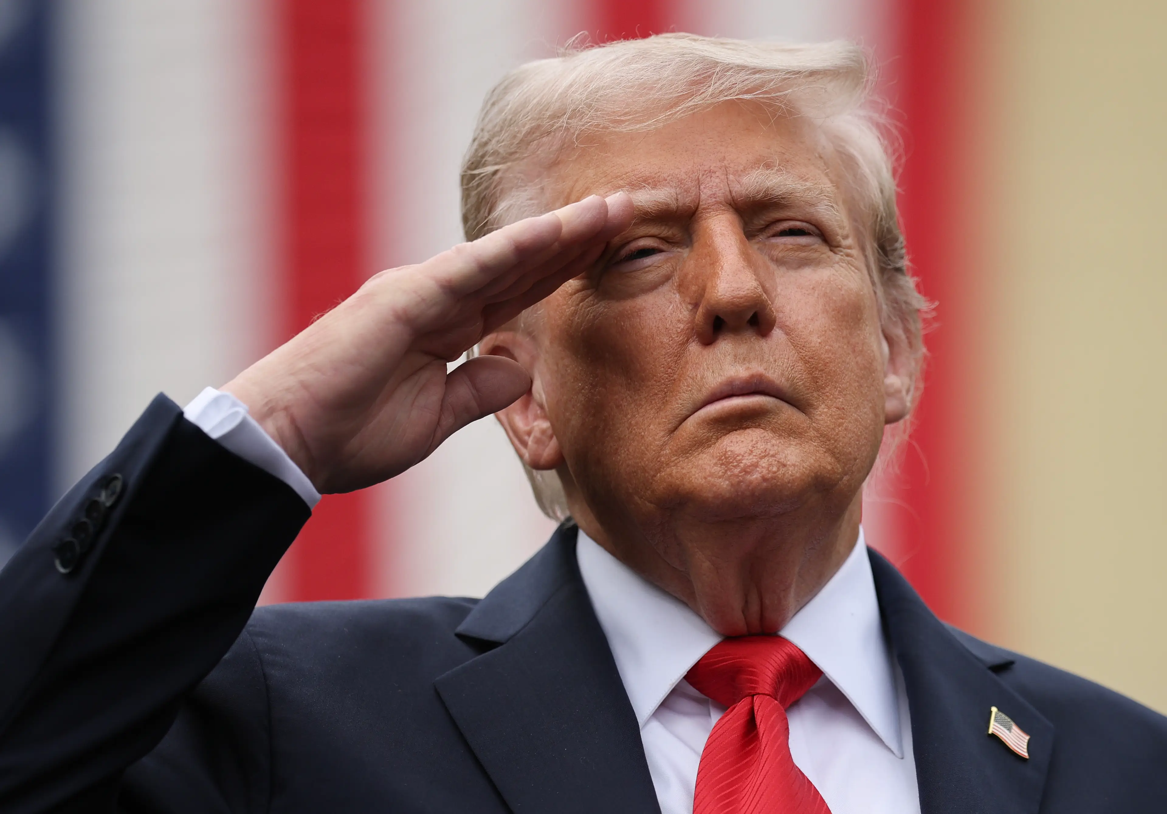 The US president seen at a 9/11 memorial event last year (Win McNamee/Getty Images)