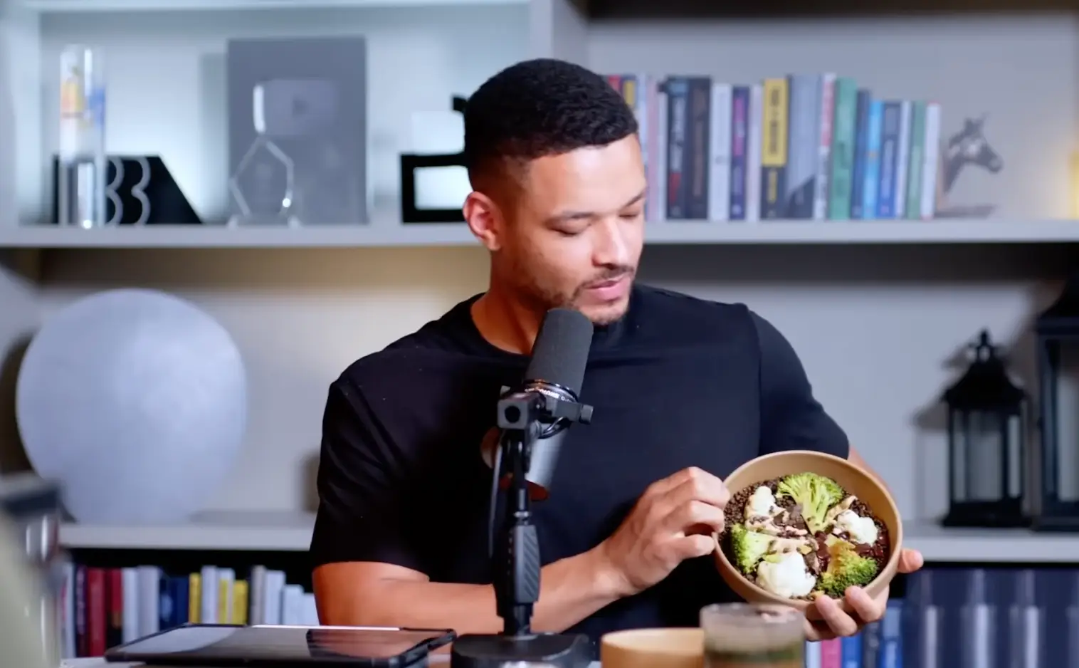 Johnson also shared examples of what he eats.