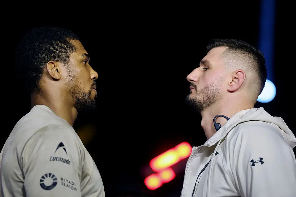 Joshua takes on Prenga tonight (Richard Pelham/Getty Images)