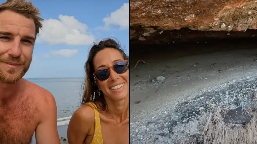 Couple at sea for four months made terrifying discovery while exploring remote island