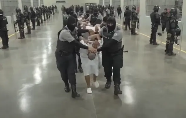 Suarez has recalled what it was like living in the prison (YouTube/Sky News)