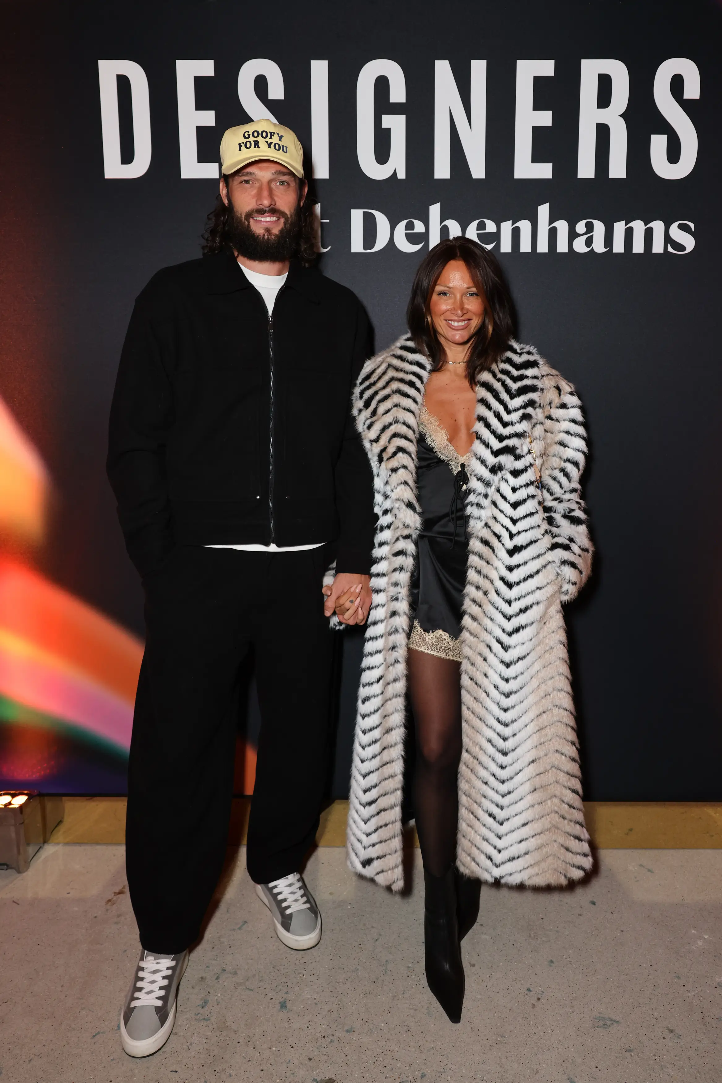 Caroll and his girlfriend Lou Tesdale (Max Cisotti/Dave Benett/Getty Images for Designers at Debenhams)