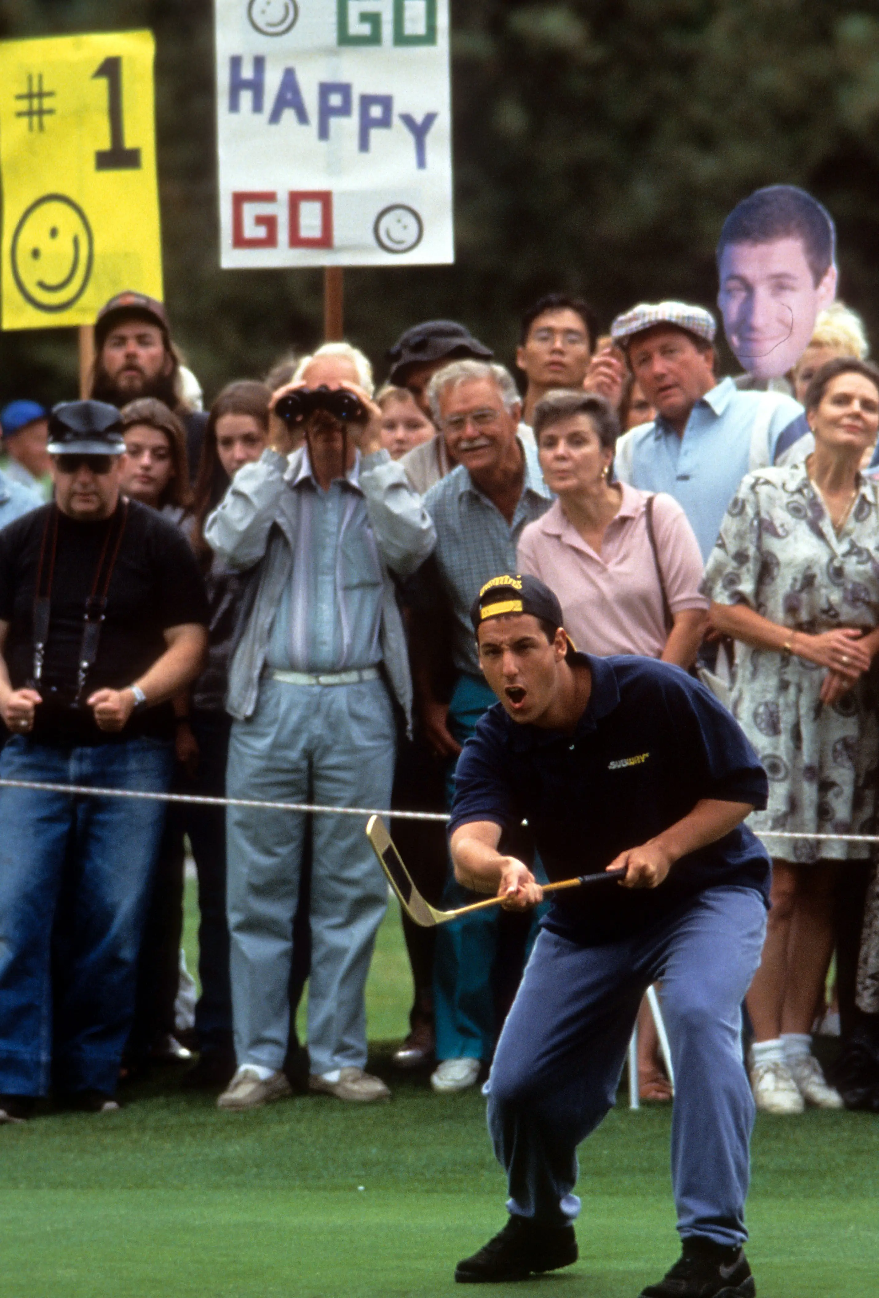 Happy Gilmore will be leaving shortly. (Universal/Getty Images)