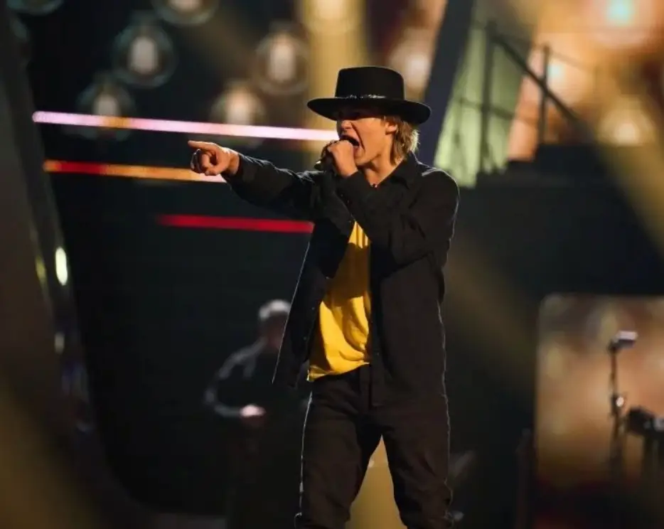 Hartland on The Voice Kids in 2023. (ITV)