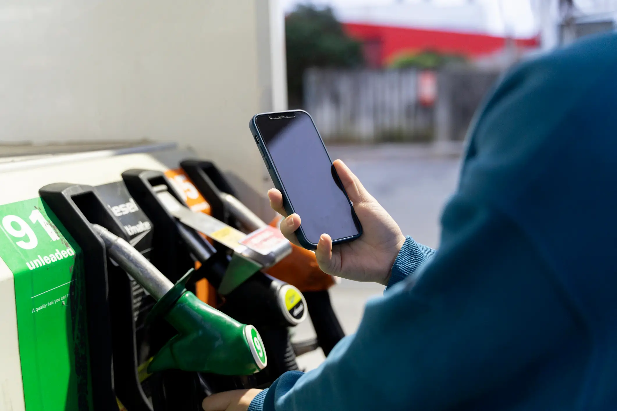 It's strongly recommended you don't use a mobile phone at the petrol or diesel pump. (Getty Stock Image)