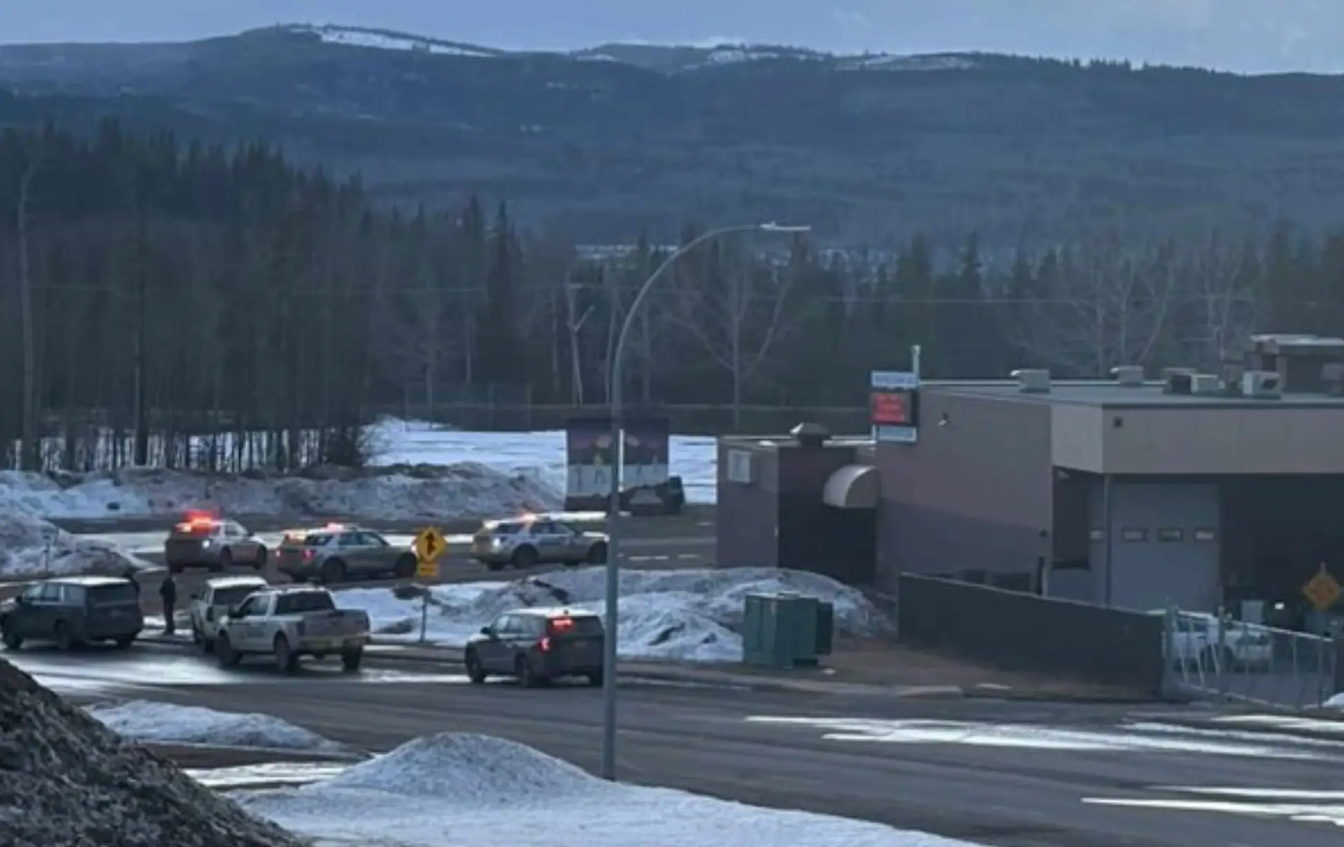 Nine people have been killed in the shooting, which took place at a home and secondary school (X)