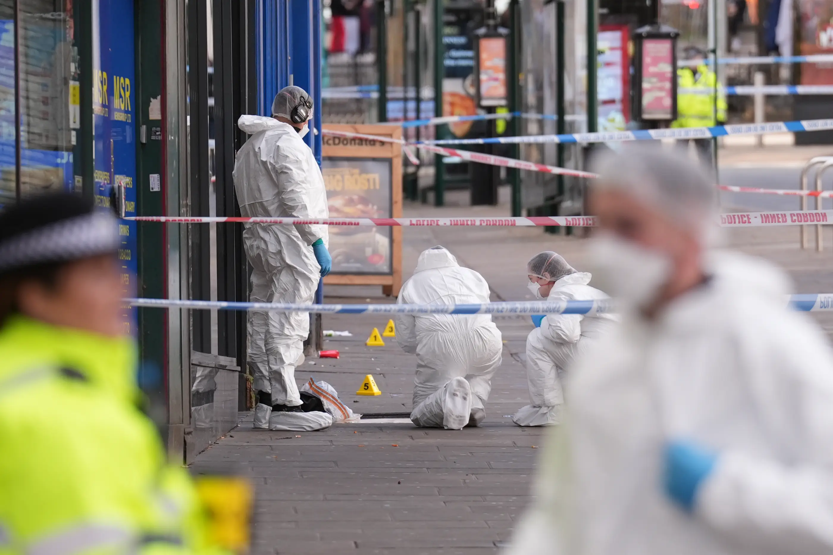 Residents have said the area feels 'dangerous' these days (Joe Giddens/the Press Association)