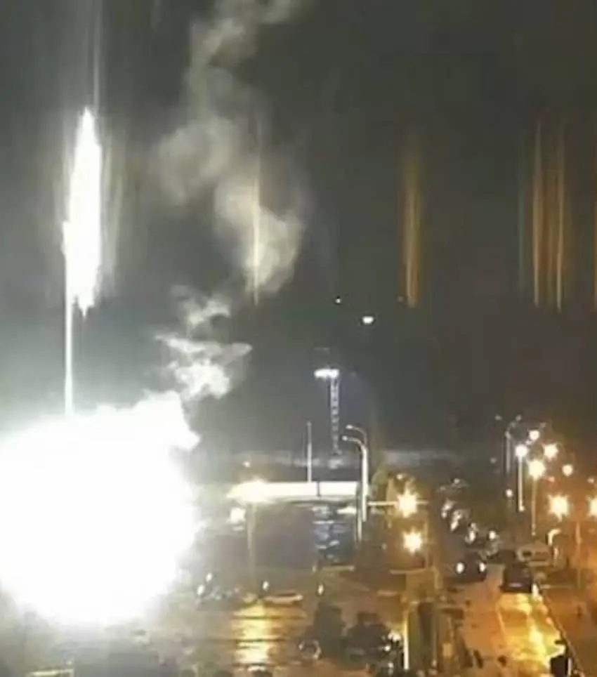 Zaporizhzhya Nuclear Power Plant was attacked by the Russian military on March 4.