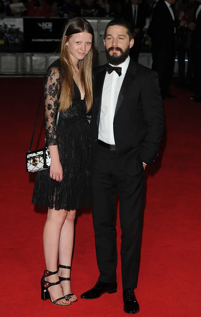 Goth and LaBeouf first met in 2012. (Justin Goff Photos/Getty Images)