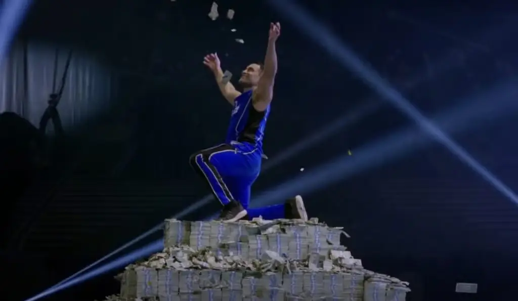 Tyler won millions of dollars after coming out on top (Prime Video)