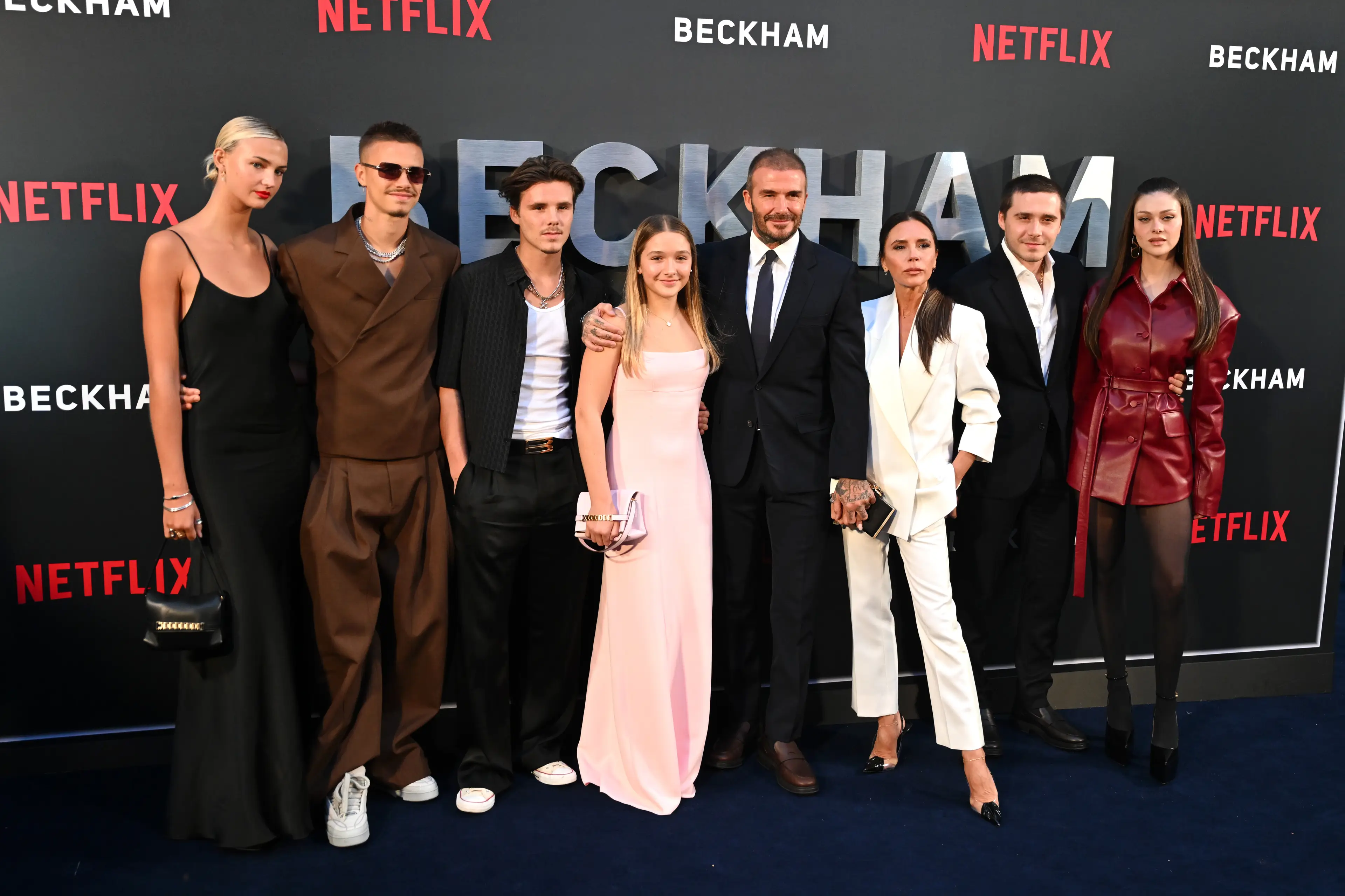 The Beckhams share four kids. (Samir Hussein/WireImage)