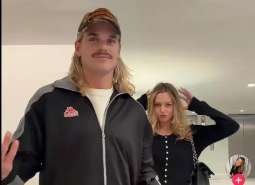 It quickly went viral, with numerous women claiming to be romantically involved with him (TikTok/@tahliaaathornton)