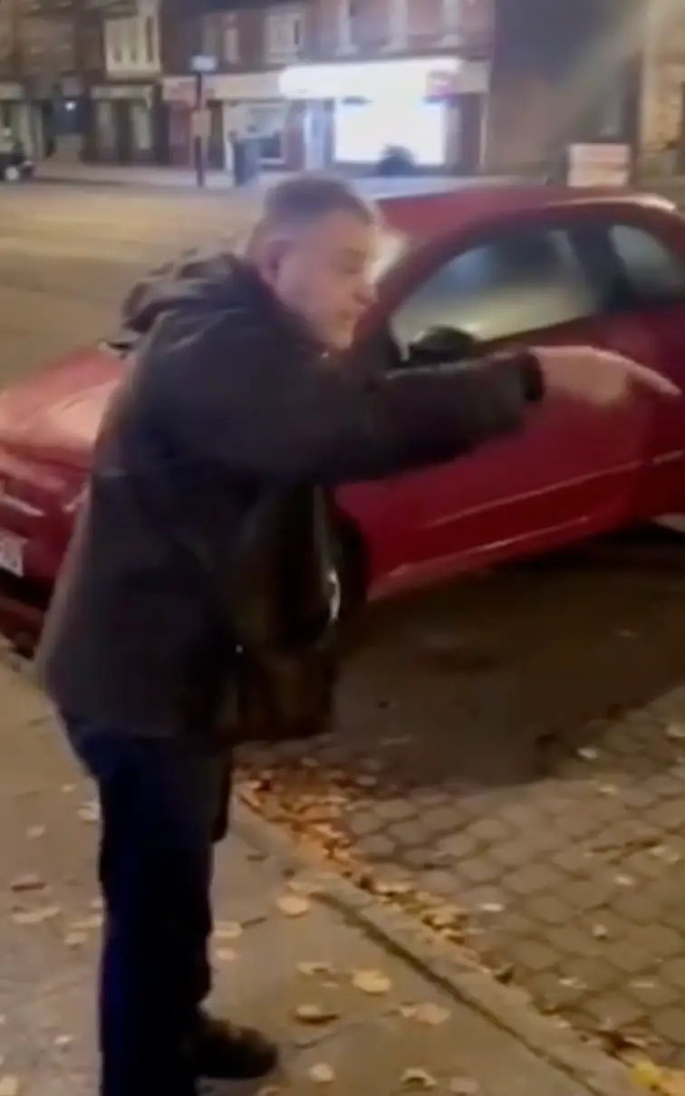 The incident occurred in Frodsham town centre (X)